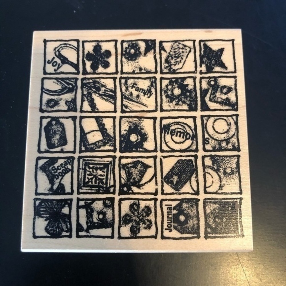 3/$15 Club Scrap | 5x5 Memory Box Stamper